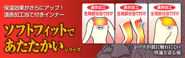 膝当て付き 7分長ボトムインナー M～LL (レディース 下着 暖かい ズボン ぱっち 膝下 ひざ下) (婦人肌着) (在庫限り)