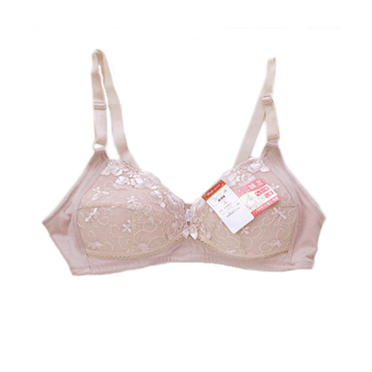 ノンレースブラジャー C75 ベージュ 楽天市場】ノンワイヤー ブラジャー レース 大きいサイズ 下着