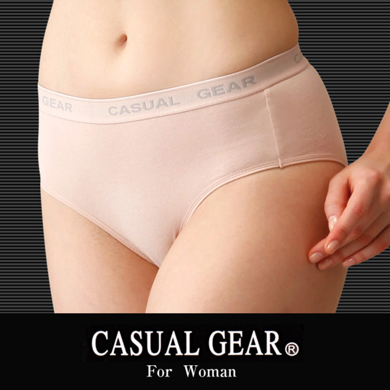 【3枚セット】ショーツ 綿 スポーツ カジュアルギア M～LL (レディース コットン casual gear インナー 下着) (婦人肌着) (在庫限り)