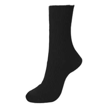 足元らくらく 綿混ゴムなしソックス 靴下 レディース 口ゴムなし 22-24cm 締め付けない ゆったり ソックス クルー丈