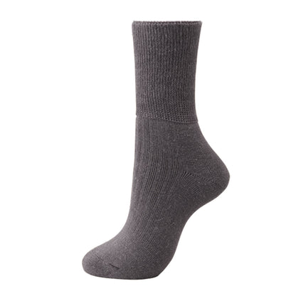 足の冷えない靴下 レディース 冬 パイル クルーソックス ウール混 22-24cm (靴下 女性 暖かい あったか 締め付けない ゆったり 保温 防寒 冷え対策) (婦人靴下)