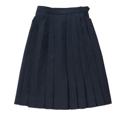 ティアラ 女子 トロピカル織り 24本箱ヒダ 夏用セーラー服用スカート W60～69cm×丈56～60cm (Tiara) (送料無料) (在庫限り)