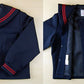 ティアラ 女子小学生 カシドス織り 赤2本ライン セーラー服 120cmA～130cmA (Tiara) (送料無料) (取寄せ)