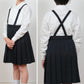 スクール ポロシャツ 女子用 長袖 小学生 制服 トンボ 学生服 120cmA～160cmA 小学校 スクールシャツ カノコ 鹿の子 女の子 120 130 140 150 160 (取寄せ)