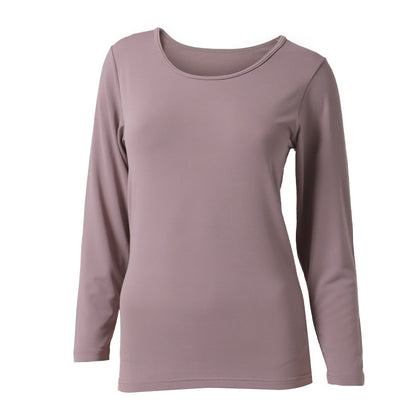 あったか インナー レディース 8分袖 裏起毛 下着 暖かい 長袖 薄手 M～LL 肌着 冬 吸水速乾 伸縮 ストレッチ 婦人 女性 ババシャツ