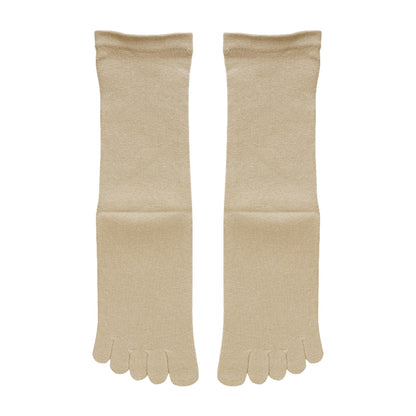 5本指ソックス メンズ 足口ゴム無し 綿混 24-28cm (男性 紳士 靴下 ソックス 五本指 ゴムなし メンズ靴下 紳士靴下 日本製 コットン) (紳士靴下)