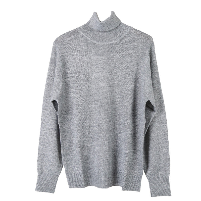 タートルネック メンズ セーター S～3L ビジネス カジュアル オフィス 秋 冬 ウール 防寒 大きいサイズ メンズニット メンズセーター 無地 シンプル スリム 薄手