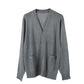 カーディガン メンズ 薄手 S～3L V首 Vネック ビジネス カジュアル オフィス 秋 冬 ウール 防寒 大きいサイズ メンズニット メンズセーター 無地 シンプル スリム