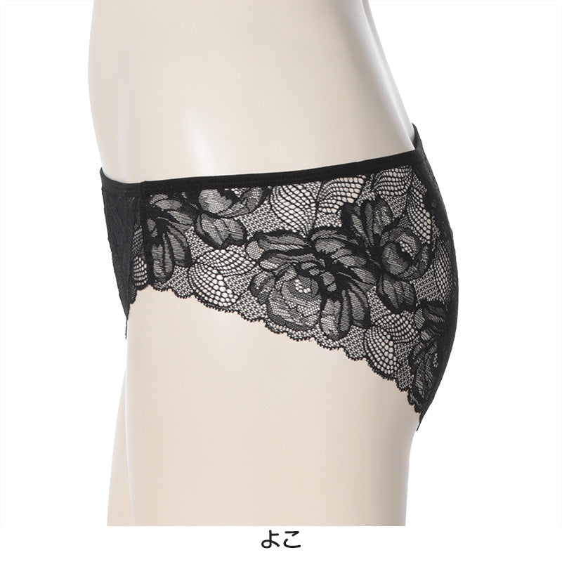 【3枚セット】 ショーツ レディース レースショーツ アツギ ひびかない 透け感 総レース M～LL NUDEMake ヌードメイク 下着 女性 レディースインナー 大きいサイズ インナー 肌着 パンツ コーディネートショーツ カラー (在庫限り)
