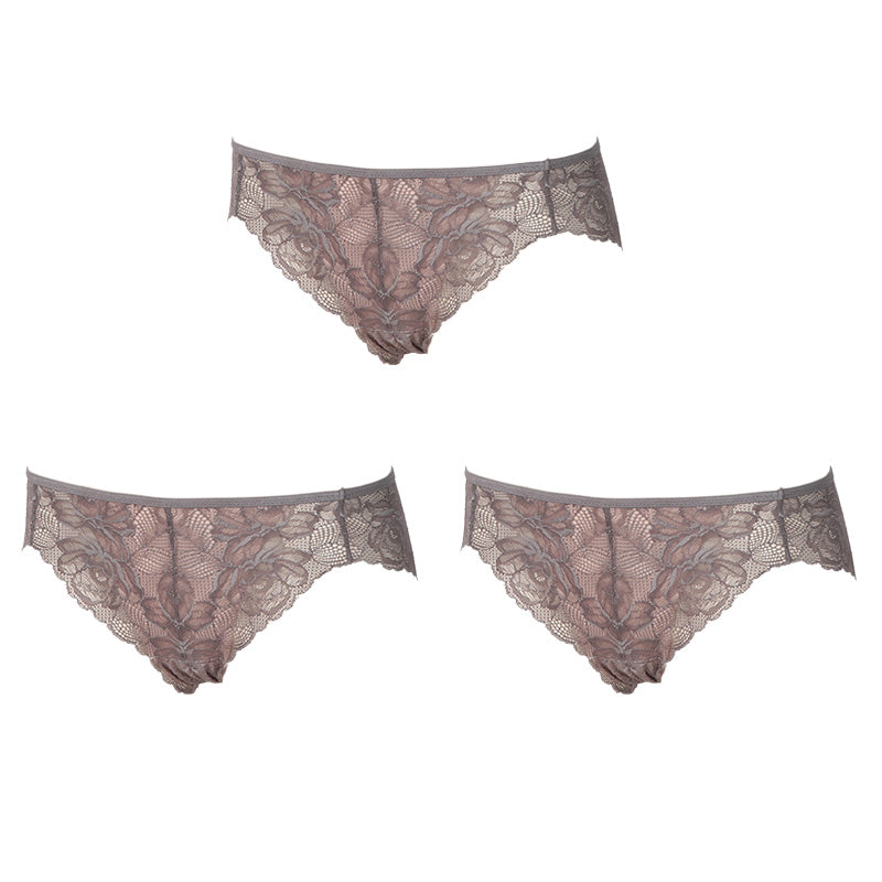 【3枚セット】 ショーツ レディース レースショーツ アツギ ひびかない 透け感 総レース M～LL NUDEMake ヌードメイク 下着 女性 レディースインナー 大きいサイズ インナー 肌着 パンツ コーディネートショーツ カラー (在庫限り)