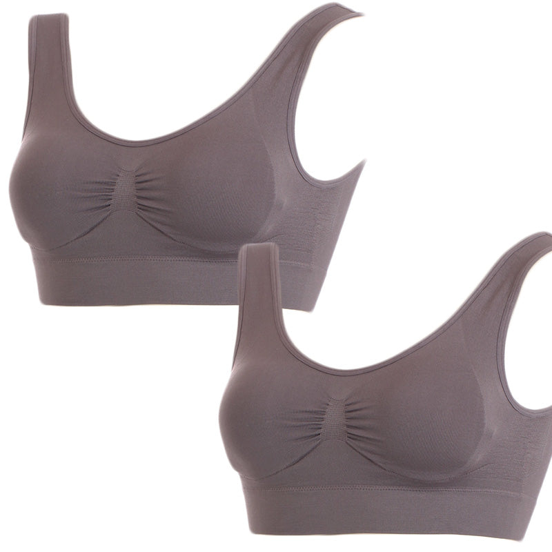 アツギ NUDEMake 成型ブラジャー 取り外しカップ付 2枚セット M L LL ナイトブラ おやすみブラ レディース ノンワイヤーブラ 下着 インナー 楽ちん シンプル ヌードメイク ブラジャー モールドカップブラ ハーフトップ リラックス 女性 婦人 2枚組