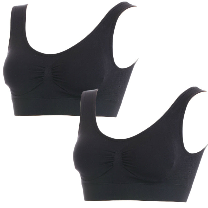 アツギ NUDEMake 成型ブラジャー 取り外しカップ付 2枚セット M L LL ナイトブラ おやすみブラ レディース ノンワイヤーブラ 下着 インナー 楽ちん シンプル ヌードメイク ブラジャー モールドカップブラ ハーフトップ リラックス 女性 婦人 2枚組