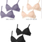 アツギ イーセレクト ノンワイヤーブラ シームレスカップ ブラジャー レディース 2枚セット M L LL 3L 4L 吸汗 速乾 下着 ブラ 女性 大きいサイズ 3l 夏 tシャツブラ インナー モールドカップ シンプル 無地 ひびきにくい 2枚組 まとめ売り