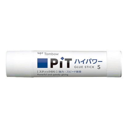 スティックのり 強力接着 厚紙 画用紙 封筒 トンボ鉛筆 ピットハイパワー 10g 固形のり のり 糊 ノリ スピード接着 学習用 小学生 小学校 入学準備 新入学 新学期 学用品 文房具 子供 学校 工作 図工 紙 自宅学習 事務用 オフィス エコマーク