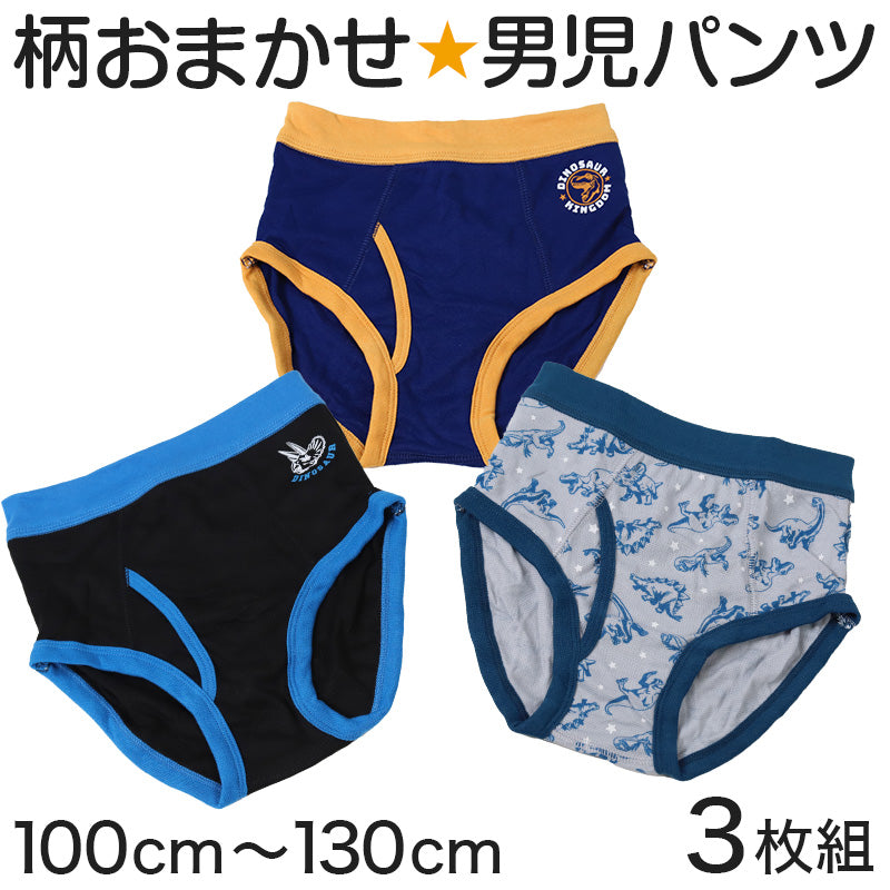 男児 柄おまかせ 前あきブリーフ 3枚組 100 110 120 130 cm 福袋 子供 インナー 子供用 肌着 小学生 子ども まとめ買い 3枚組 男児 男子 キッズ用 子供用 子ども用 ボーイズ boys 前あきブリーフ 前開きパンツ 下着 肌着 アンダーウェア インナー ショーツ