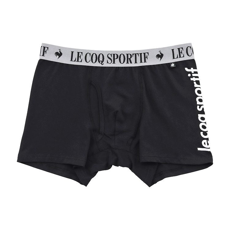 ボクサーパンツ ボクサーブリーフ メンズ ルコック le coq sportif ブランド ボクサー 前あき M～5L 前開き 綿混 紳士 男性 下着 インナー 柄パンツ 総柄 大きいサイズ 3l 4l (在庫限り)