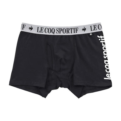 ボクサーパンツ ボクサーブリーフ メンズ ルコック le coq sportif ブランド ボクサー 前あき M～5L 前開き 綿混 紳士 男性 下着 インナー 柄パンツ 総柄 大きいサイズ 3l 4l (在庫限り)