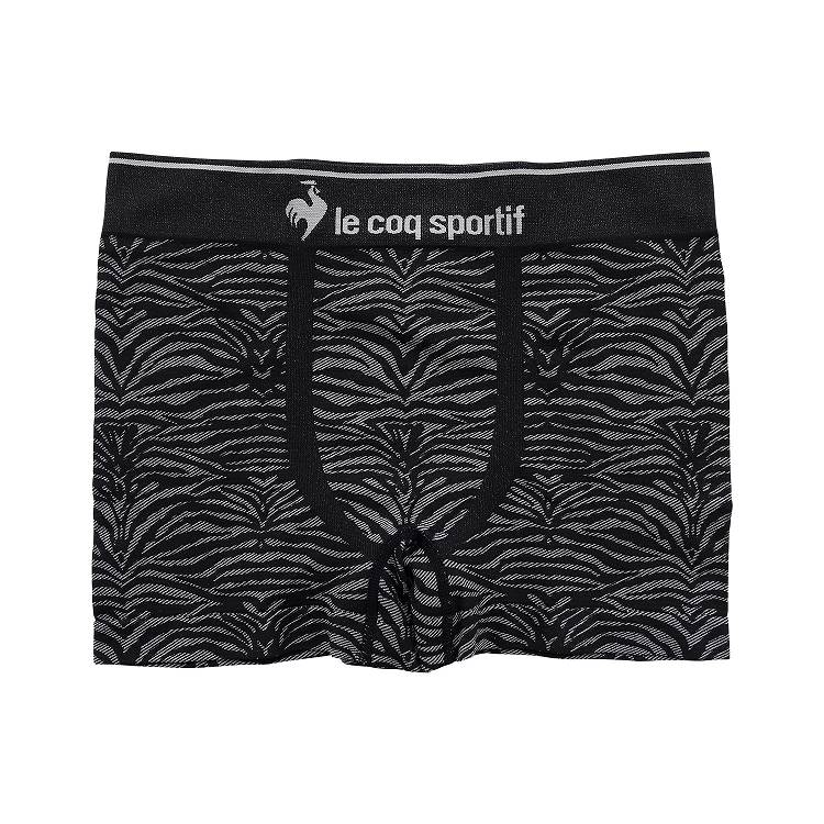 ボクサーパンツ メンズ 成型 前とじ ボクサーブリーフ ブランド ルコック ルコックスポルティフ lecoqsportif M～LL 下着 パンツ 男性 紳士 肌着 インナー 前閉じ 柄 (在庫限り)