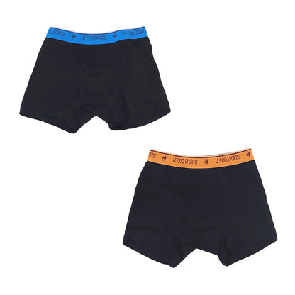 ボクサーパンツ キッズ パンツ 下着 男の子 ジュニア ルコック 2枚組 130 140 150 160 170 175 cm 子供 大きいサイズ ブリーフ ボクサーブリーフ インナー 綿 綿混 乾きやすい 吸汗速乾 le coq sportif 男児 前あき 子供 ボーイズ アンダーウェア 綿混