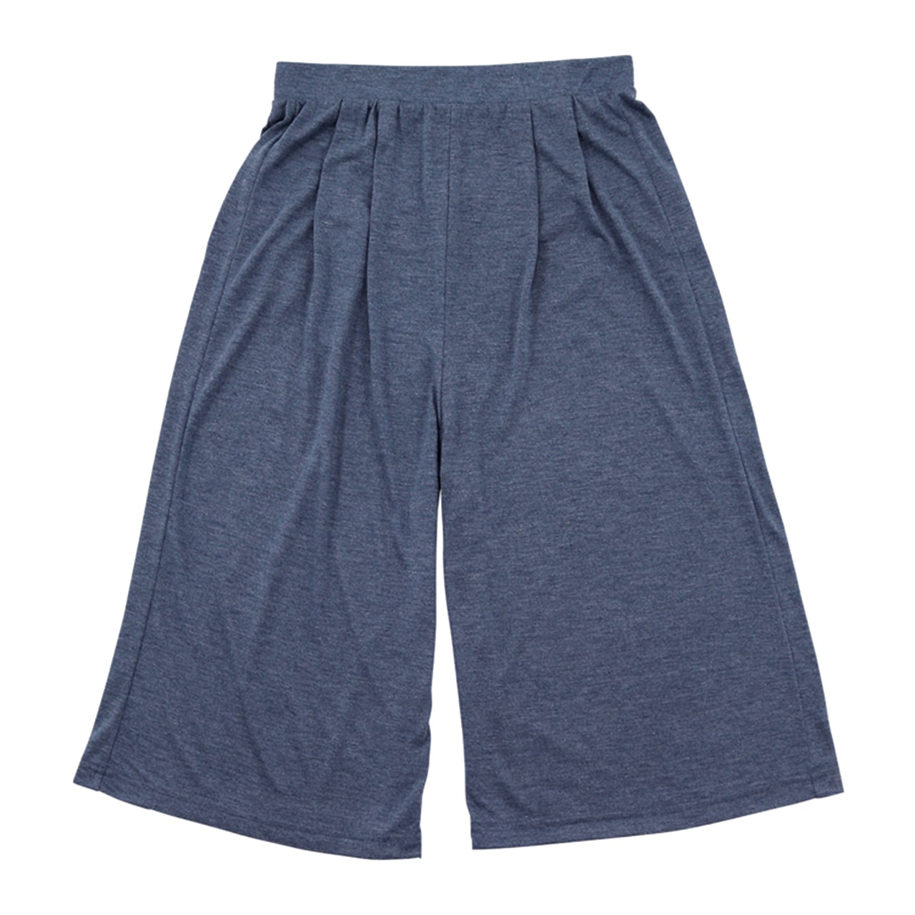 ルームパンツ レディース ガウチョ M～LL (ルームウェア 夏用 部屋着 ボトムス ワイドパンツ 7分丈 リラックス ステテコ かわいい オシャレ 涼しい おうち時間) (在庫限り)