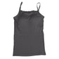 ブラトップ キャミソール カップ付き レース レディース M～LL (下着 カップ付 インナー ブラキャミ 綿100% ゆったり 締め付けない コットン) (在庫限り)