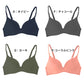 ノンワイヤーブラ ノンワイヤー ブラジャー レディース シームレスブラ M～LL 無地 下着 ナノストレス 女性 モールドブラ ひびきにくい 楽 インナー ワイヤレス ブラ シームレスブラ リラックス フィット 楽 ラク 楽ちん 無縫製Bra
