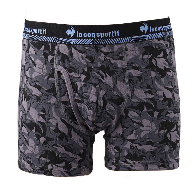 ボクサーパンツ メンズ 前開き ルコック M L LL 3L 4L 5L 大きいサイズ 下着 ボクサーブリーフ ボクサー 綿 肌着 男性 紳士 インナー パンツ アンダーウェア ストレッチ 迷彩柄 カモフラージュ柄