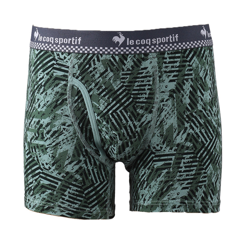 ボクサーパンツ メンズ 前開き ルコック M L LL 3L 4L 5L 大きいサイズ 下着 ボクサーブリーフ ボクサー 綿 肌着 男性 紳士 インナー パンツ アンダーウェア ストレッチ 迷彩柄 カモフラージュ柄