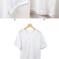 半袖 メンズ 肌着 Vネック Tシャツ メッシュ 2枚組 M～LL (下着 インナー シャツ 薄手 夏 涼しい tシャツ V首) (在庫限り)