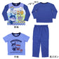 アンパンマン パジャマ キッズ 男の子 半袖 長袖 光る バイキンマン 95～110cm (子供 子ども 春夏 春 秋 子供服 長ズボン 光るパジャマ 男児 上下セット 95 100 110) (在庫限り)