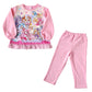 光るパジャマ プリキュア パジャマ 長袖 女の子 キッズ トレーナー 光る 上下セット 100cm～130cm 110cm 120cm 女児 子供服 春 秋 子供 長ズボン お泊り保育 わんだふるぷりきゅあ
