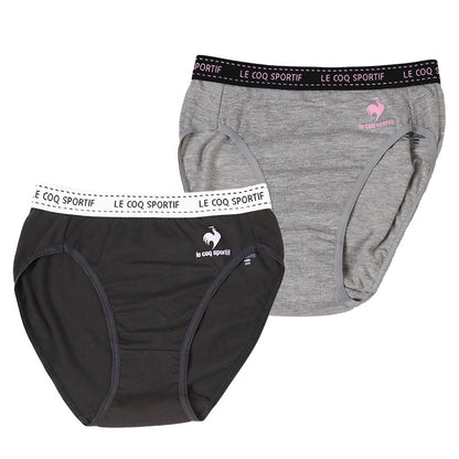 ショーツ 女子 ジュニア スポーツ 運動 2枚組 140 150 160 165cm 綿混 下着 パンティー インナー パンツ ジュニアインナー 機能性インナー 肌着 グレー 黒 ネイビー 二枚組