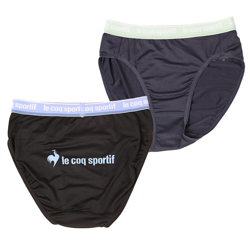 ショーツ 女子 ジュニア スポーツ 運動 2枚組 140 150 160 165cm 綿混 下着 パンティー インナー パンツ ジュニアインナー 機能性インナー 肌着 グレー 黒 ネイビー 二枚組