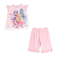光るパジャマ プリキュア パジャマ キミとアイドルプリキュア 半袖 夏 100cm～130cm 110cm 120cm 女児 女の子 子供 キッズ 部屋着 入園祝い 入園準備 キャラクター