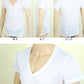 メンズ 半袖V首Tシャツ 深め 天竺 ナノイオン M～LL (深いVネック インナー 紳士肌着 男 アンダーウェア) (在庫限り)