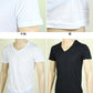 メンズ 半袖V首Tシャツ 天竺 ナノイオン M～LL (Vネック インナー 紳士肌着 男 アンダーウェア) (在庫限り)