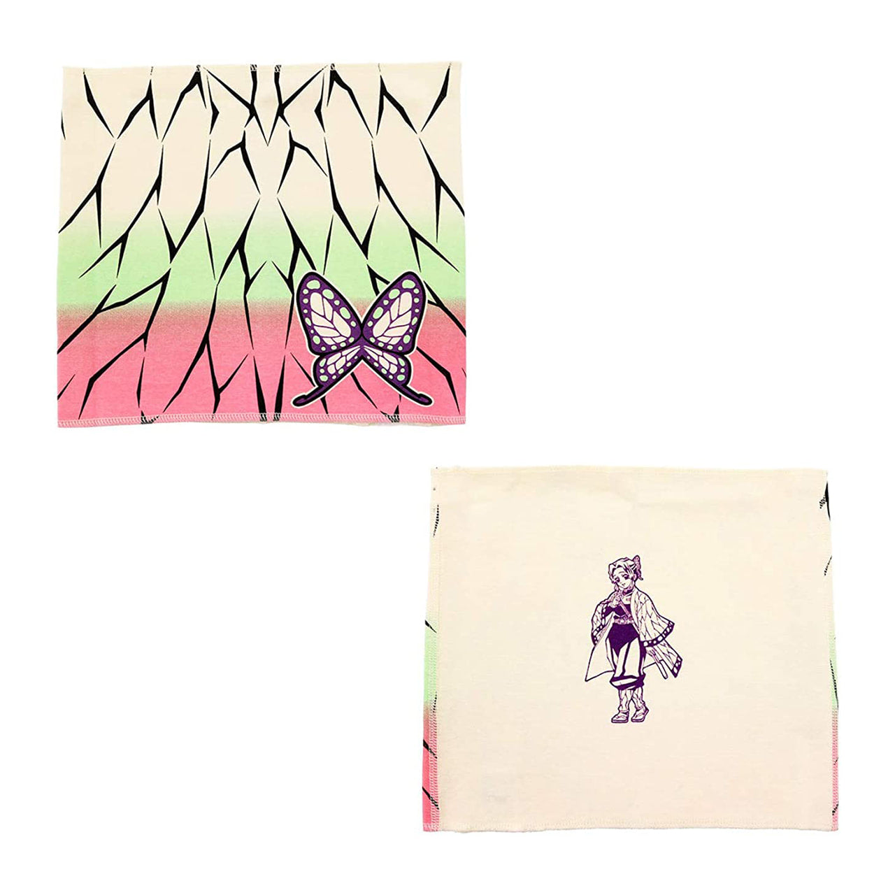 鬼滅の刃 腹巻 キッズ 腹巻き 子供 薄手 フリーサイズ(ジュニア) (はらまき 綿 薄い かわいい インナー 薄い なりきり お腹 冷え) (在庫限り)