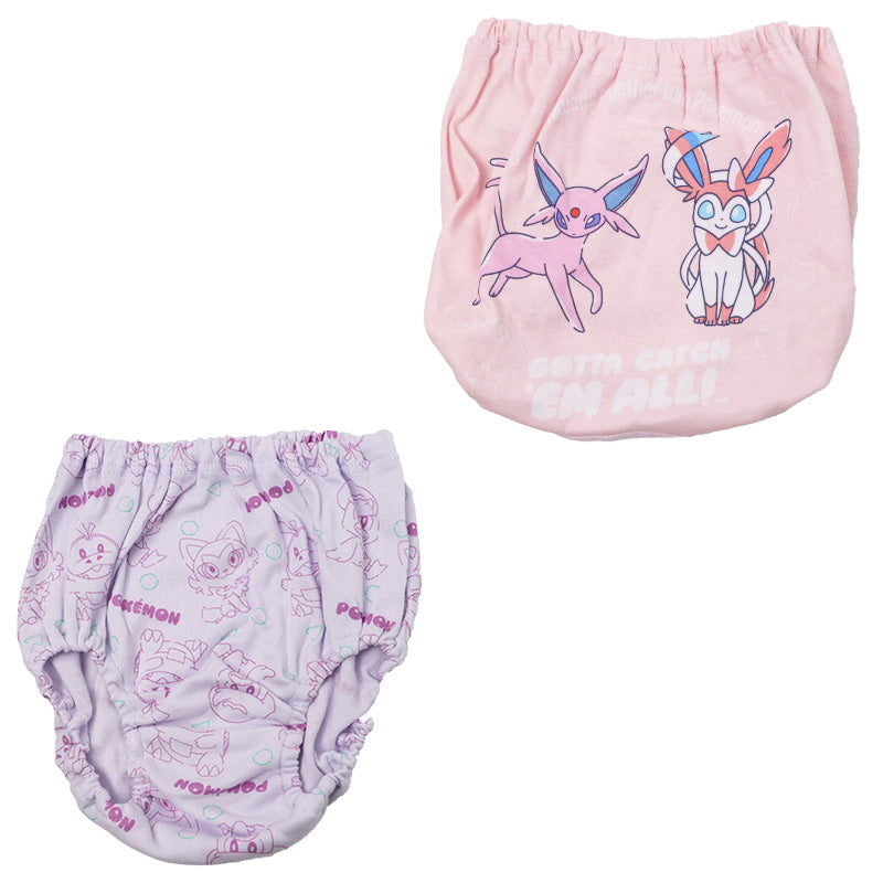 ポケモン 女児ショーツ キッズ ショーツ ピカチュウ ポケットモンスター 2枚組 110 120 130 cm 女の子 パンツ 下着 子供 子ども キャラクター インナー 肌着 入園 ニンフィア まとめ買い 2P 綿100% コットン100% cotton100% 大人気