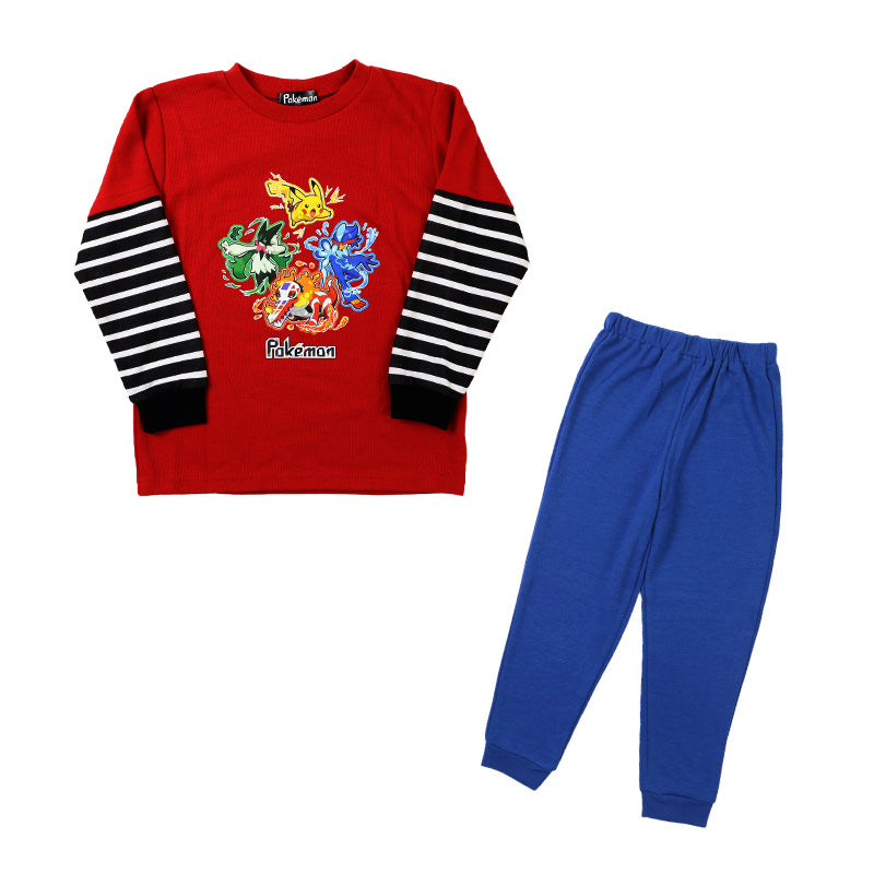 ポケモン パジャマ キッズ 長袖 男の子 上下セット 110cm～140cm 子供