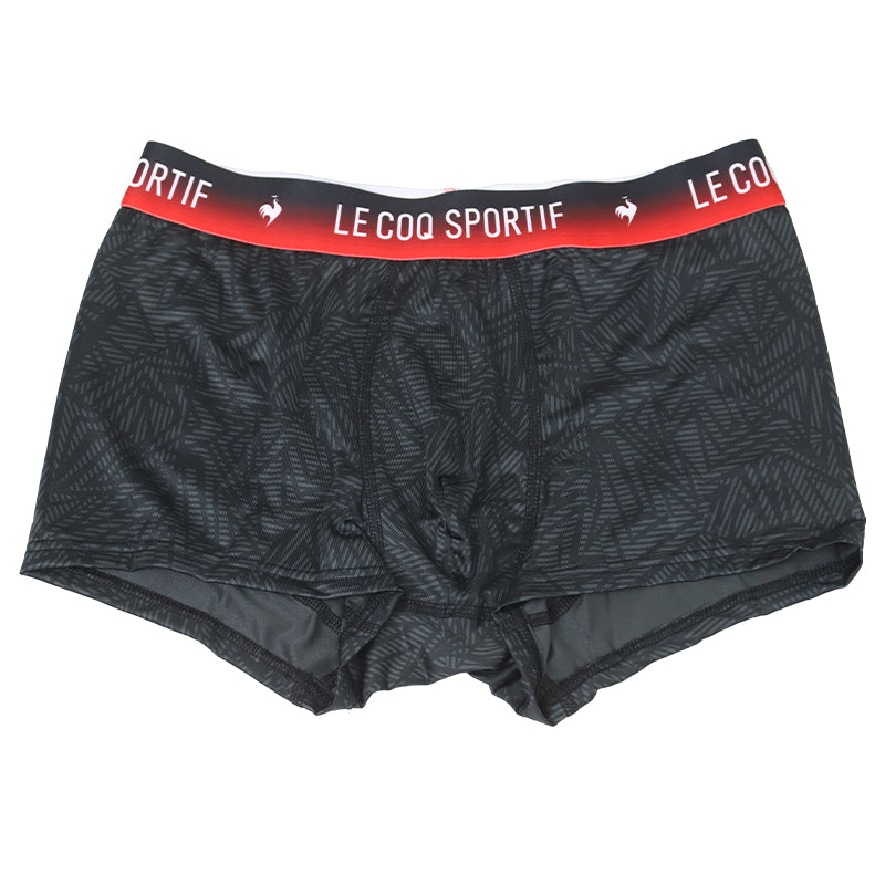 ボクサーパンツ メンズ le coq sportif 前とじ ボクサーブリーフ ブランド ルコック M L LL 下着 ドライ 速乾 柄 肌着 男性 インナー パンツ ルコックスポルティフ 紳士 前閉じ