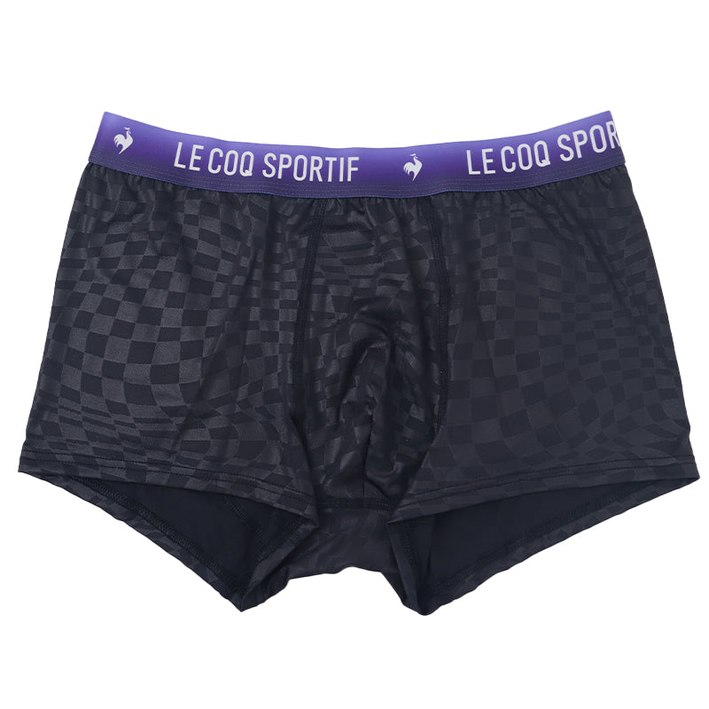 ボクサーパンツ メンズ le coq sportif 前とじ ボクサーブリーフ ブランド ルコック M L LL 下着 ドライ 速乾 柄 肌着 男性 インナー パンツ ルコックスポルティフ 紳士 前閉じ