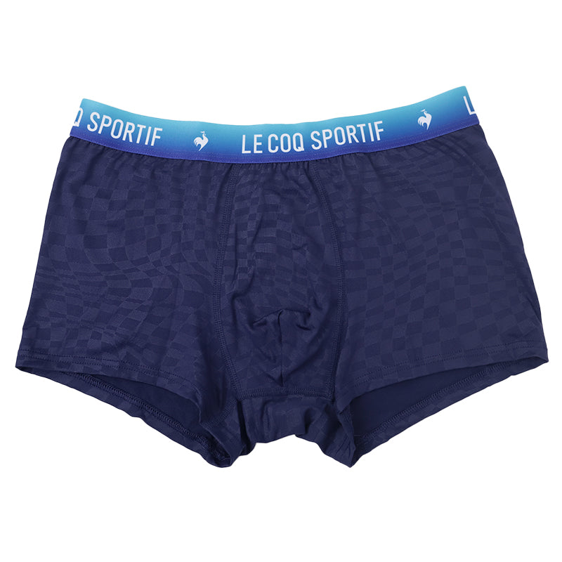 ボクサーパンツ メンズ le coq sportif 前とじ ボクサーブリーフ ブランド ルコック M L LL 下着 ドライ 速乾 柄 肌着 男性 インナー パンツ ルコックスポルティフ 紳士 前閉じ