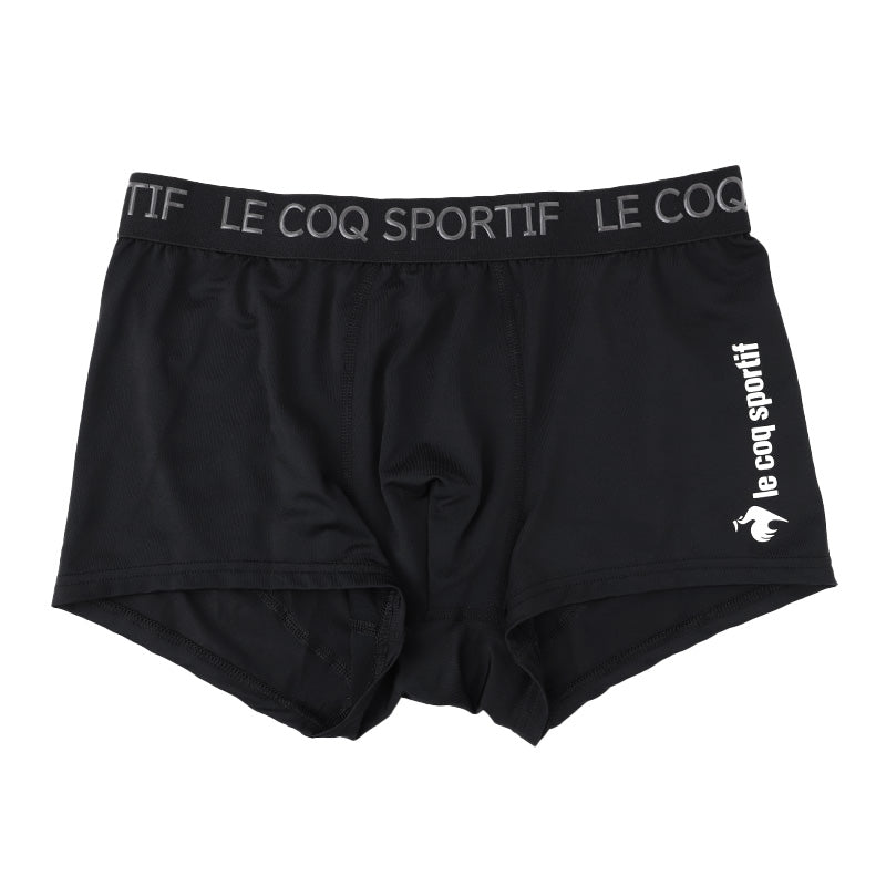ボクサーパンツ メンズ le coq sportif 前とじ ボクサーブリーフ ブランド ルコック M L LL 下着 ドライ 速乾 柄 肌着 男性 インナー パンツ ルコックスポルティフ 紳士 前閉じ
