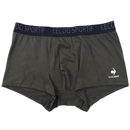 ボクサーパンツ メンズ le coq sportif 前とじ ボクサーブリーフ ブランド ルコック M L LL 下着 ドライ 速乾 柄 肌着 男性 インナー パンツ ルコックスポルティフ 紳士 前閉じ
