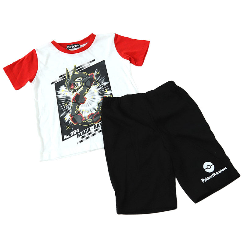 ポケモン パジャマ キッズ 半袖 男の子 110cm～130cm 子供 子ども 綿 薄手 春夏 秋 夏用 子供服 半ズボン 110 120 130 上下セット (在庫限り)