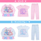 プリキュア パジャマ ひろがるスカイ！プリキュア 光るパジャマ 半袖 長袖 セット 100cm～130cm (ひろがるスカイ オールスターズ 110cm 120cm 女児 女の子 お泊り保育 光る ひろがるスカイ!プリキュア パジャマ) (在庫限り)