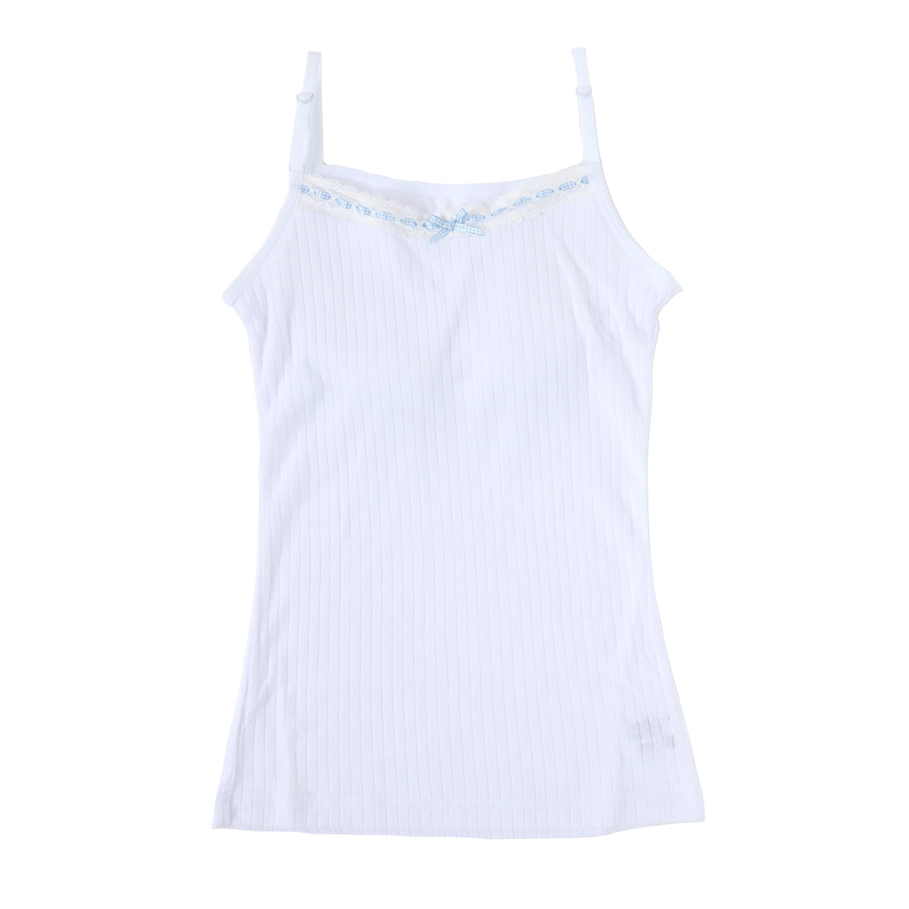 女児キャミソール キャミソール カップ付き キャミ リブ インナー 女児 インナーシャツ 下着 肌着 140cm~160cm (ジュニア ブラトップ カップ付 – すててこねっと本店