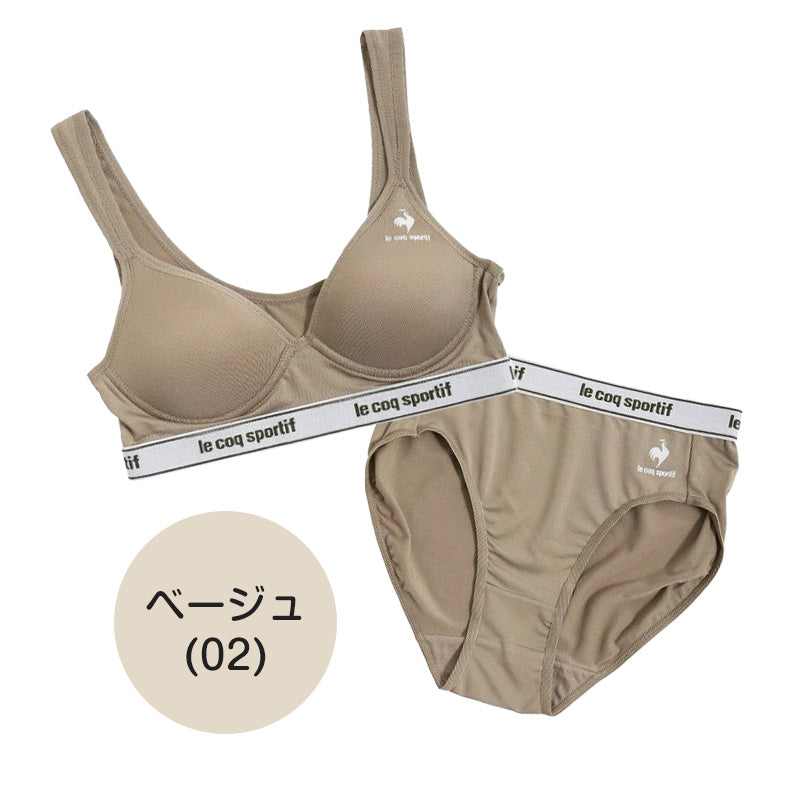 スポーツブラ ジュニアブラ セット ジュニア キッズ スポブラ 中学生 小学生 下着 上下セット 150～165cm ハーフトップ ルコック ブランド 子供 ブラジャー 女の子 女子 ノンワイヤーブラ スポーツブラジャー インナー ドライ 150 160 165