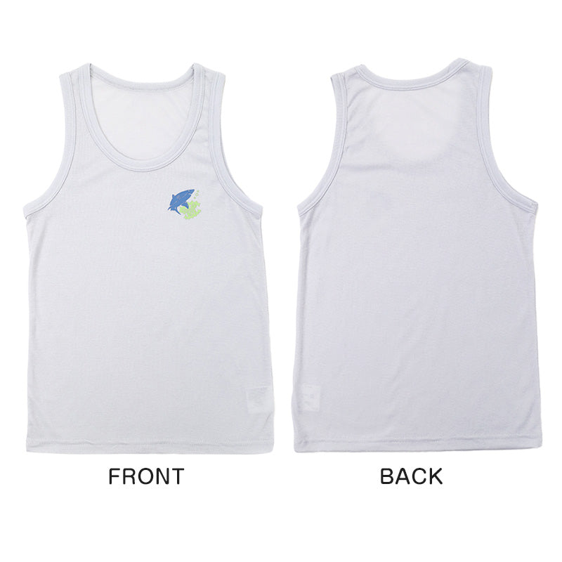 男児 ランニング タンクトップ ドライ 乾きやすい 2枚組 110cm～140cm ランニングシャツ ノースリーブ 男の子 男子 ボーイズ 子ども キッズ 下着 肌着 スリーブレス アンダーウェア インナー