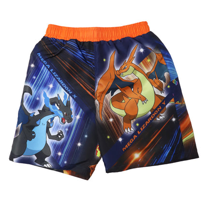 ポケモン 水着 男の子 キッズ サーフパンツ 海パン 子供 ポケットモンスター 男児 110 120 130 cm 海水パンツ キャラクター 子ども ジュニア スイムウェア 水泳 学校 授業 海水浴 マリンスポーツ トランクス こども ジュニア 小学校 中学校 スイム